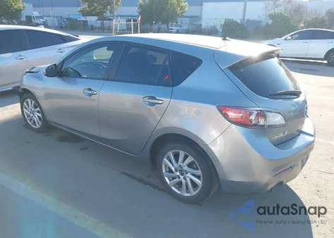 2013 Mazda Mazda3 I Touring из США, поврежденный, VIN JM1BL1L75D1727102